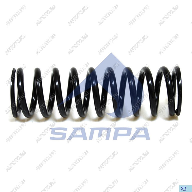 Пружина VOLVO FH12 подвески кабины SAMPA 030.373