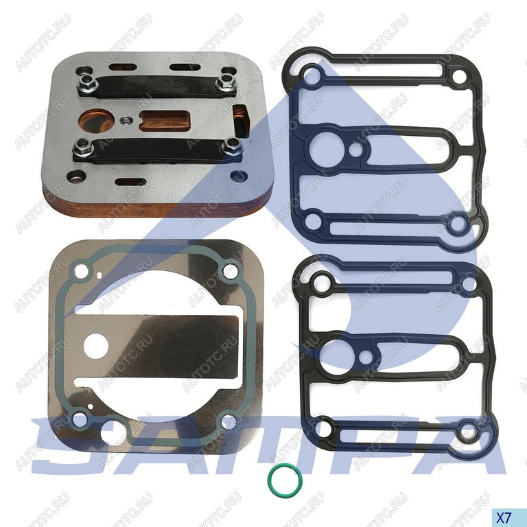 Ремкомплект MAN компрессора (плита,клапаны,прокладки) SAMPA 096.953