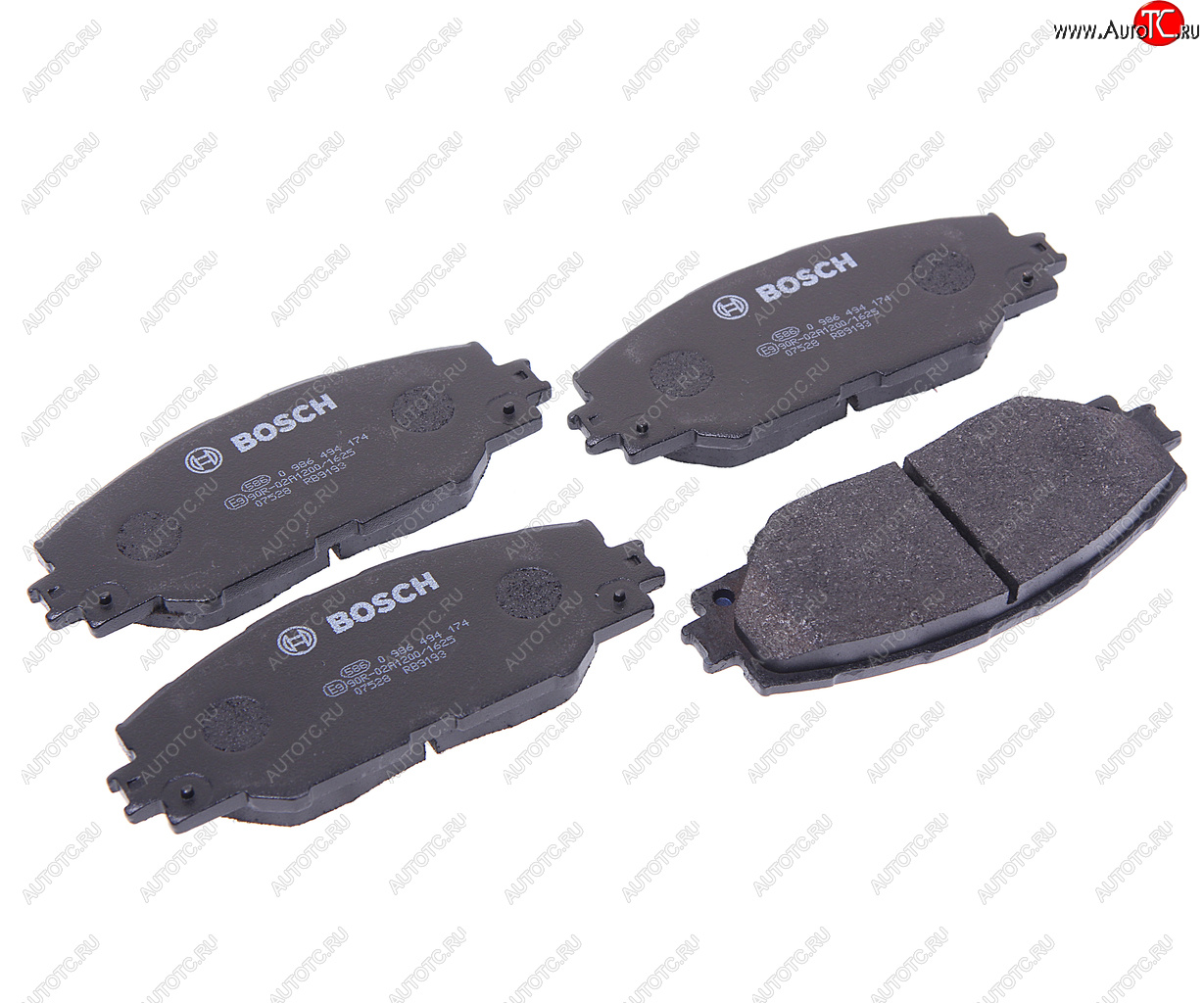 Колодки тормозные TOYOTA Auris (07-),Rav 4 (09-,13-) передние (4шт.) BOSCH BOSCH 0986494174 0986494174