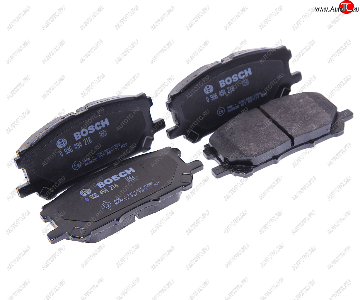 Колодки тормозные TOYOTA Camry (V30) LEXUS RX300 (03-) передние (4шт.) BOSCH 0986494218