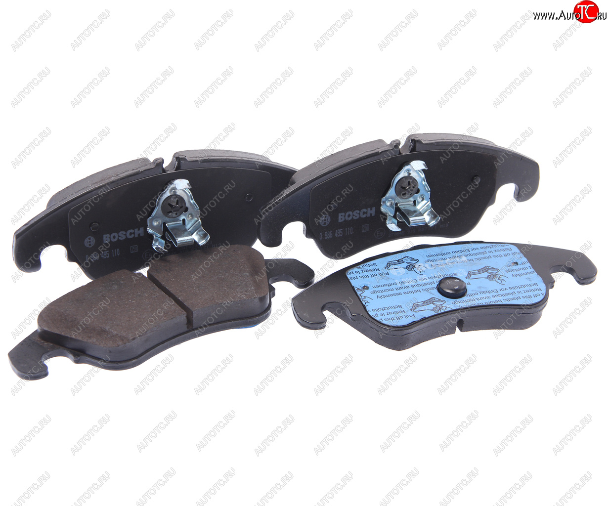 Колодки тормозные AUDI A4,A5,Q5 (07-) передние (4шт.) BOSCH 0986495110