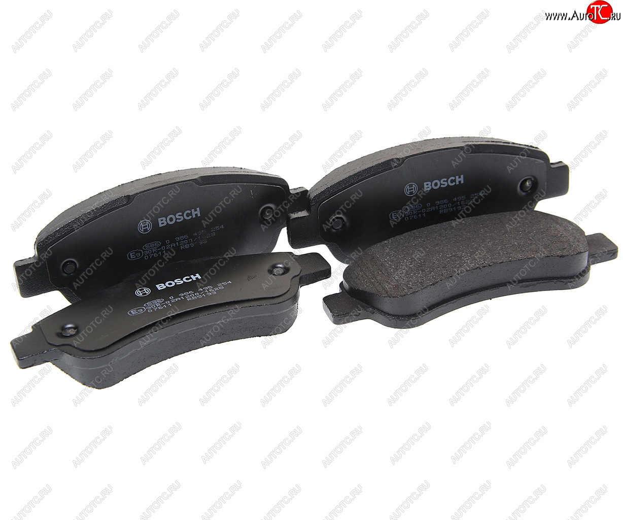 Колодки тормозные PEUGEOT Boxer CITROEN Jumper (06-) FIAT Ducato задние (4шт.) BOSCH 0986495254