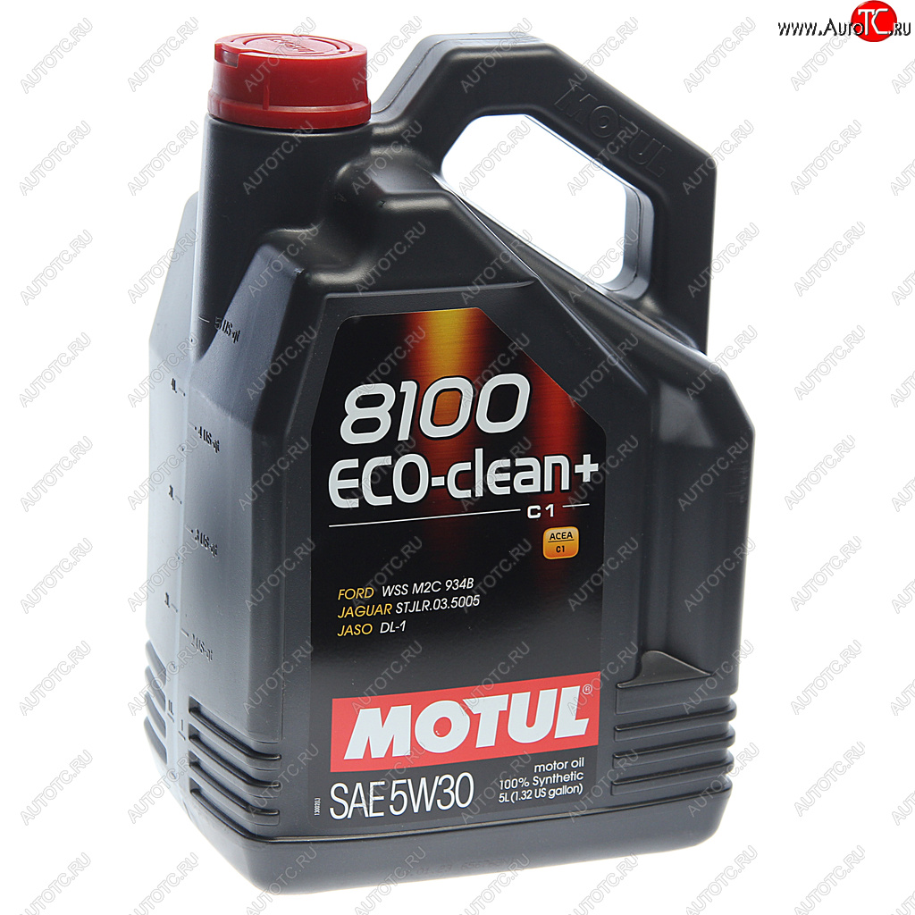 Масло моторное 8100 ECO-CLEAN + C1 5W30 синт.5л MOTUL 101584