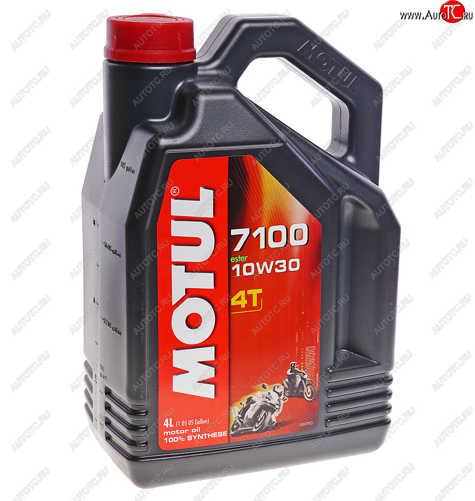 Масло моторное для 4-х тактных двигателей 7100 4T 10W30 синт.4л MOTUL 104090