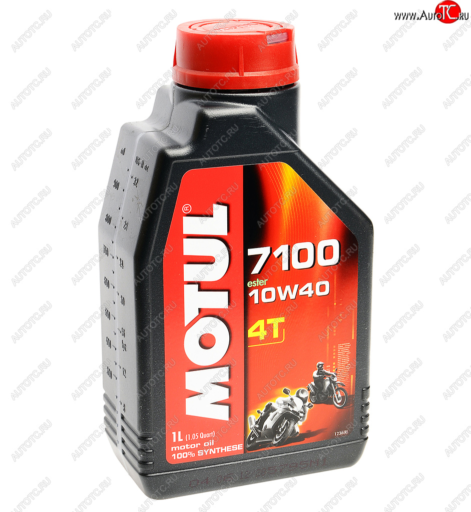 Масло моторное для 4-х тактных двигателей 7100 ESTER 4T 10W40 синт.1л MOTUL 104091