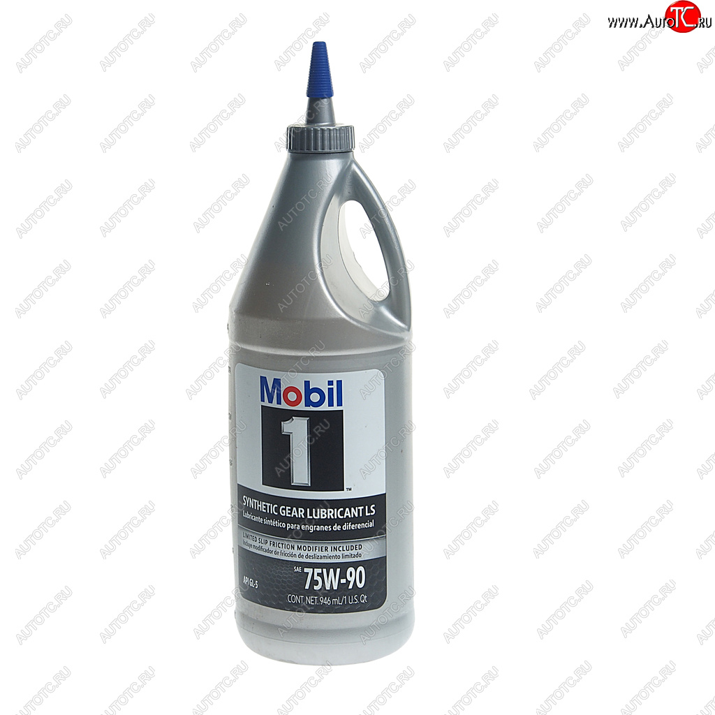 Масло трансмиссионное Synthetic Gear Lube LS 75W-90 GL-5 синт.1л MOBIL 104361