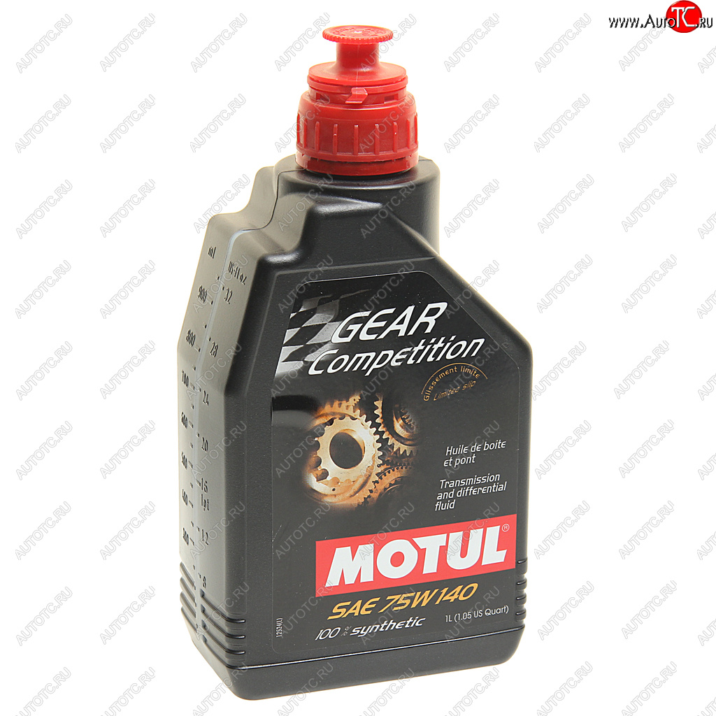 Масло трансмиссионное GEAR FF Comp 75W140 GL-5 синт.1л MOTUL 105779