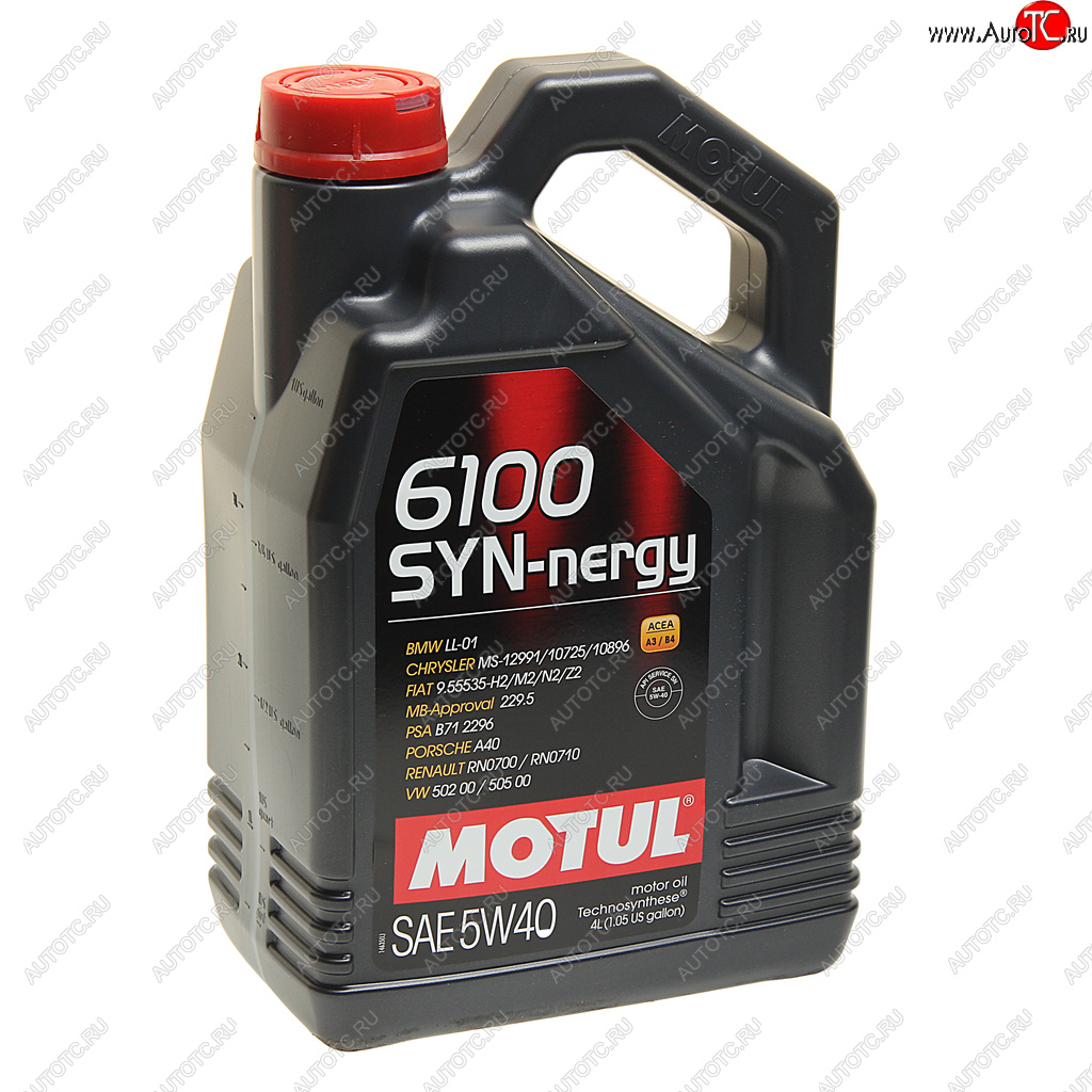 Масло моторное 6100 SYNERGIE 5W40 псинт.4л MOTUL 107978