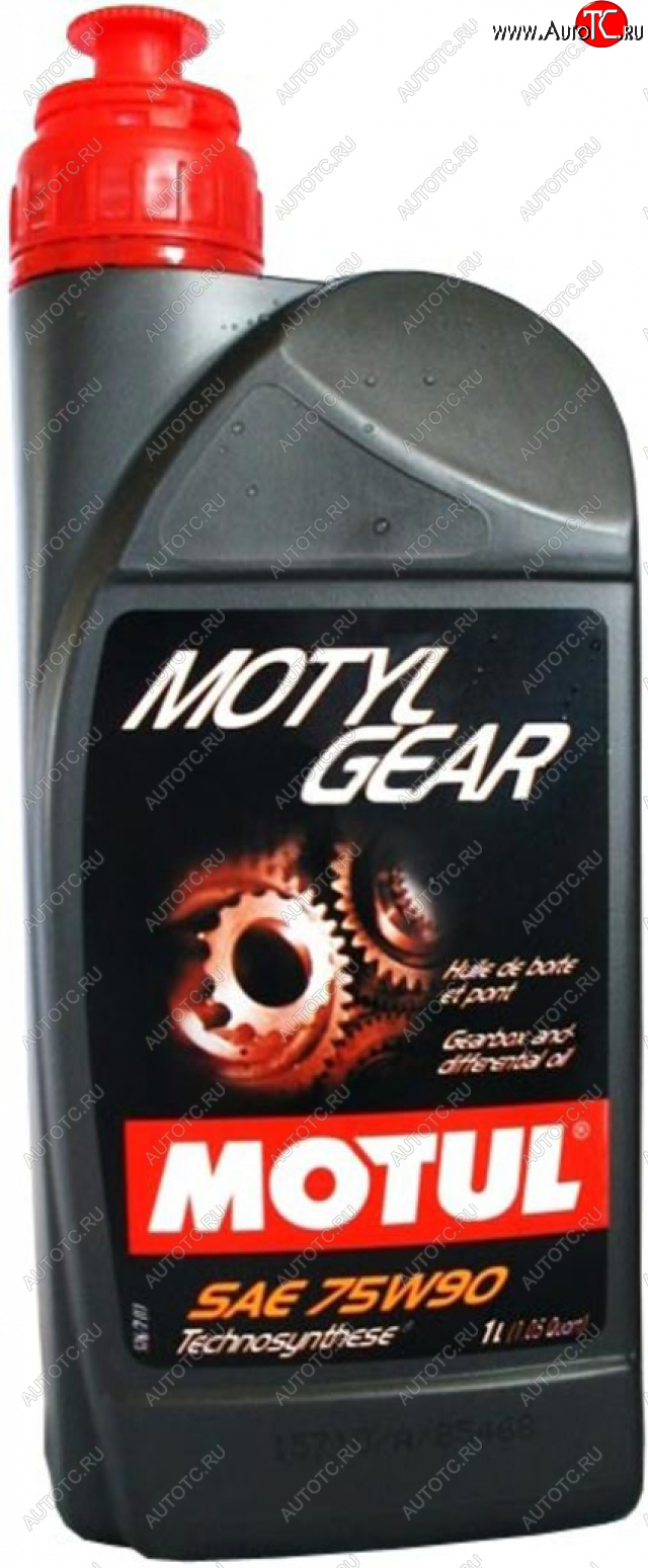 Масло трансмиссионное GEAR 75W90 GL-45 псинт.1л MOTUL 109055