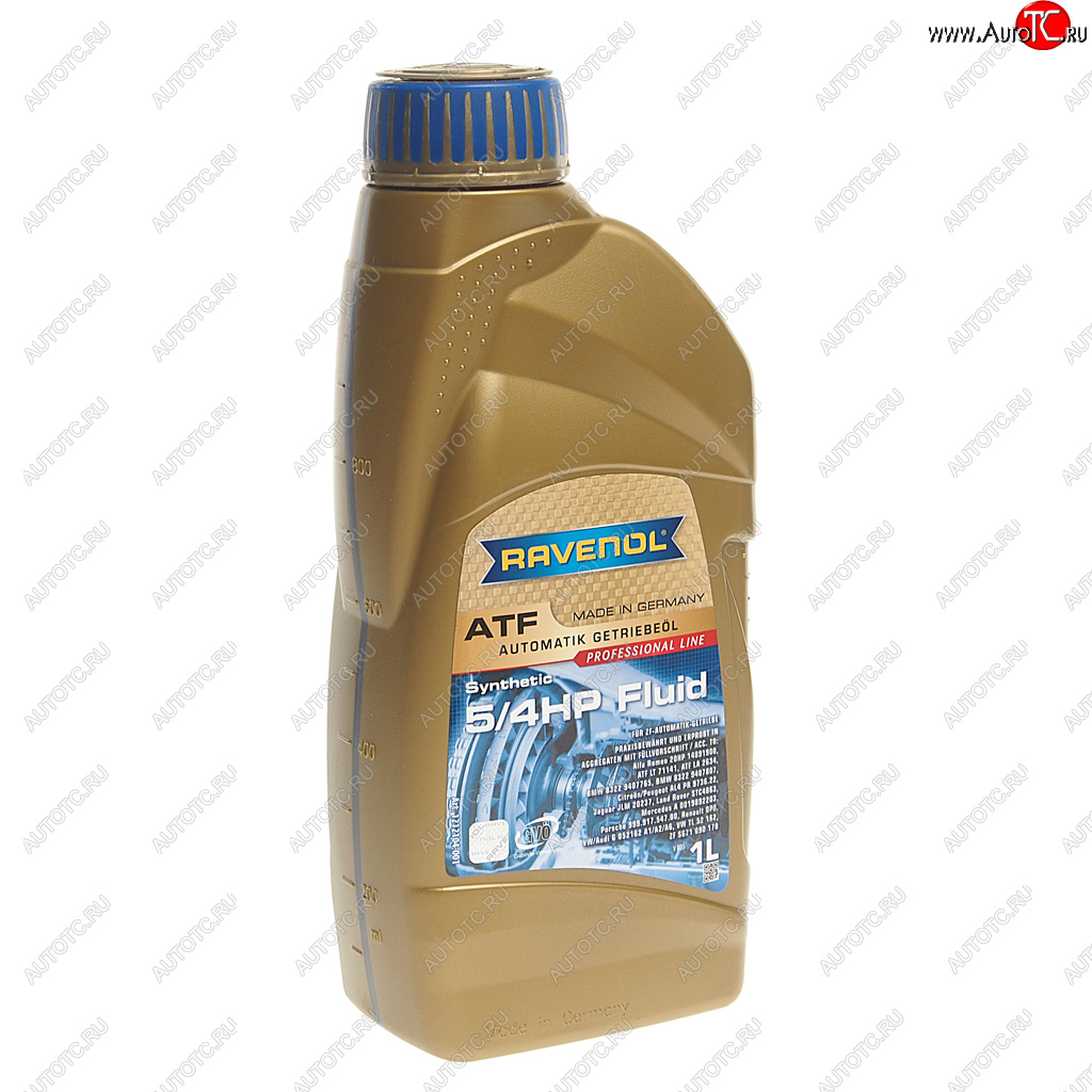 Масло трансмиссионное ATF для АКПП 54 HP Fluid синт.1л RAVENOL 1212104-001