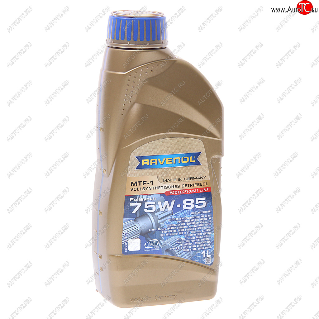 Масло трансмиссионное MTF-1 75W85 смнт.1л RAVENOL 1221102-001