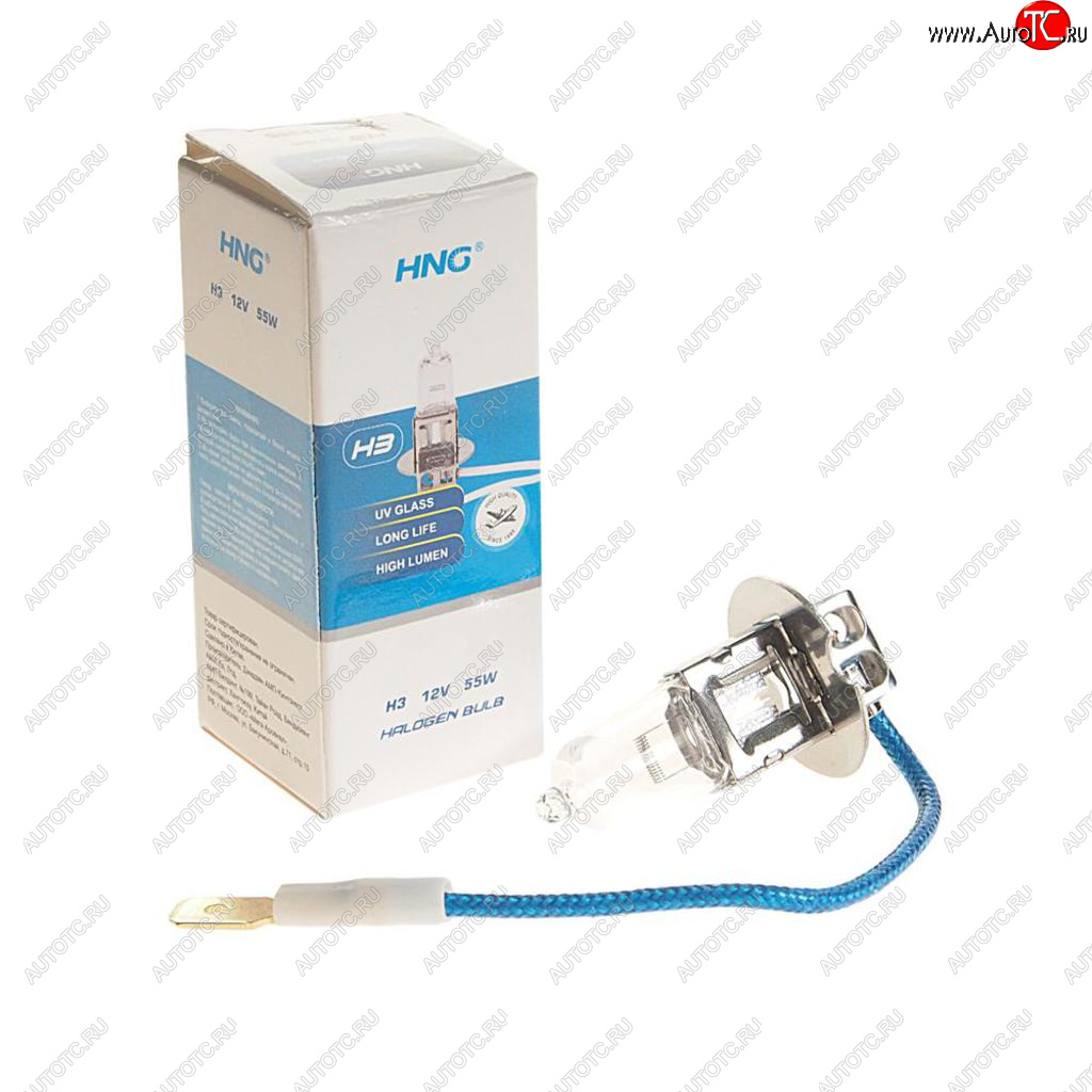 Лампа 12V H3 55W PK22s Long Life HNG 12355