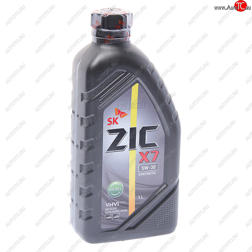 Масло дизельное Х7 DIESEL SLCFA3B3A3B4 5W30 синт.1л ZIC 132610