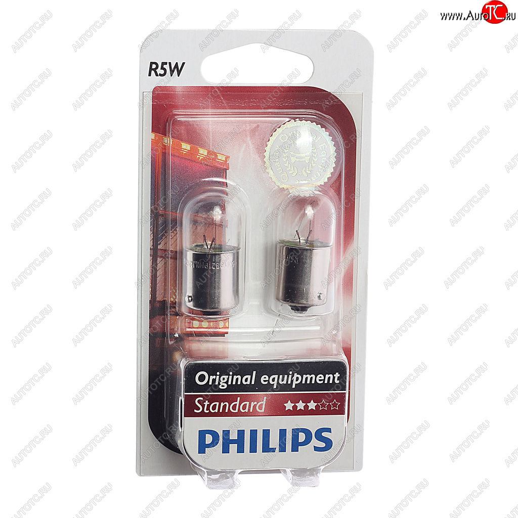 Лампа 24V R5W BA15s блистер (2шт.) PHILIPS 13821b2