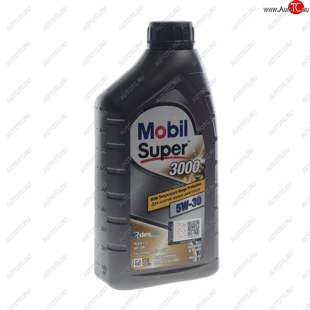 Масло моторное SUPER 3000 XE 5W30 синт.1л MOBIL MOBIL 152574 152574