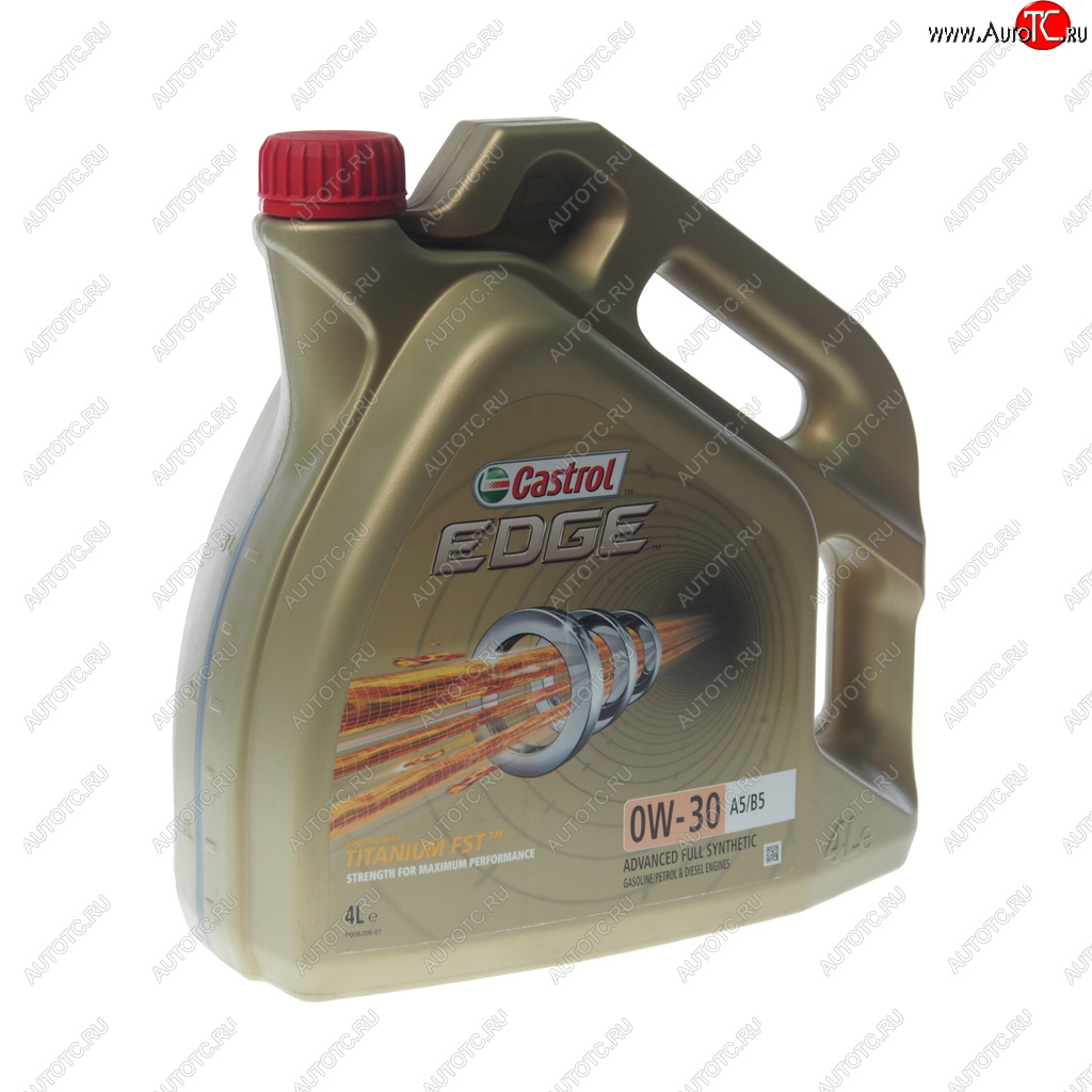 Масло моторное EDGE TITANIUM FST A5B5 LL01 0W30 синт.4л CASTROL 156e3f