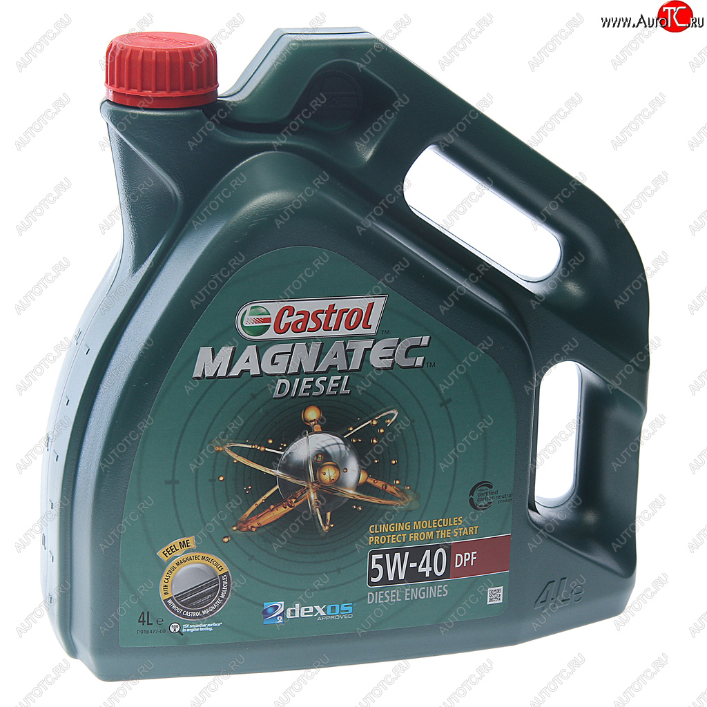 Масло дизельное MAGNATEC DIESEL DPF 5W40 синт.4л CASTROL 156edd