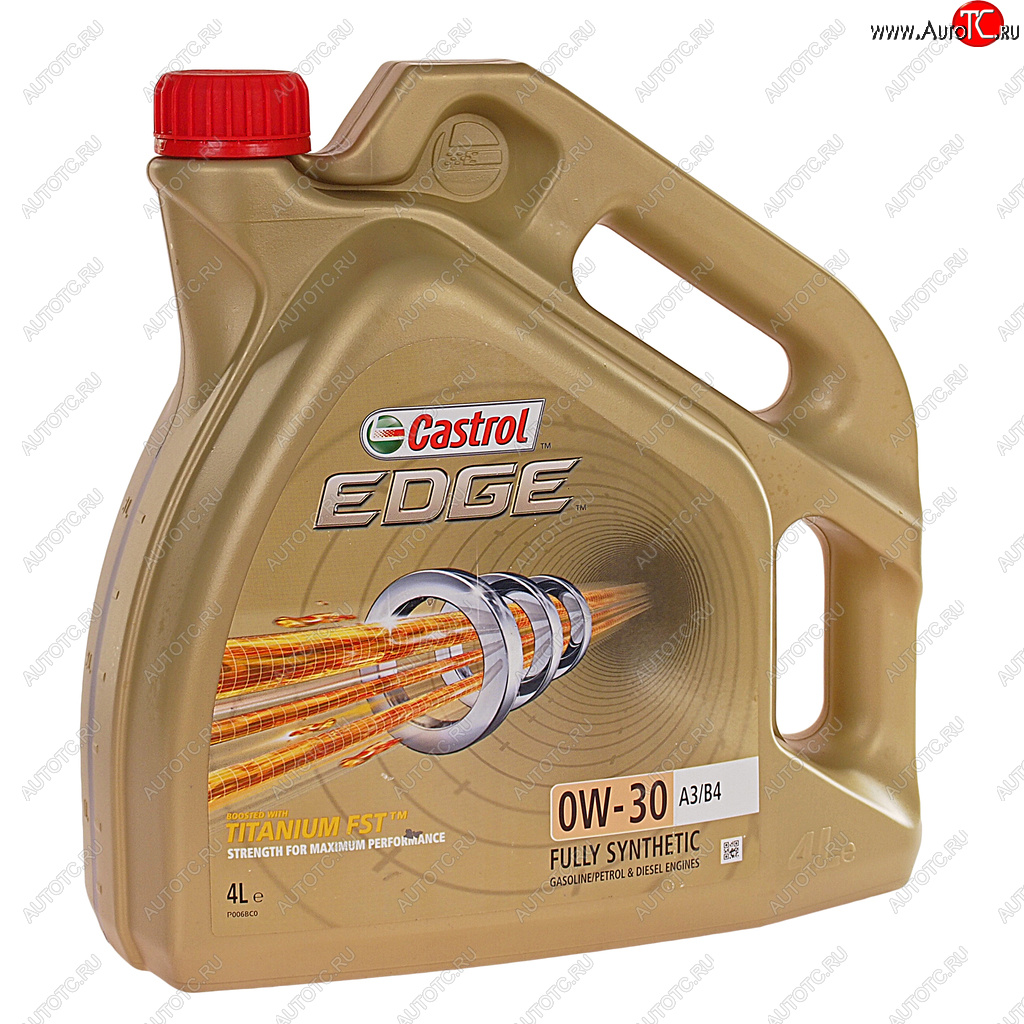 Масло моторное EDGE TITANIUM FST A3B4 LL01 0W30 синт.4л CASTROL 157e6b