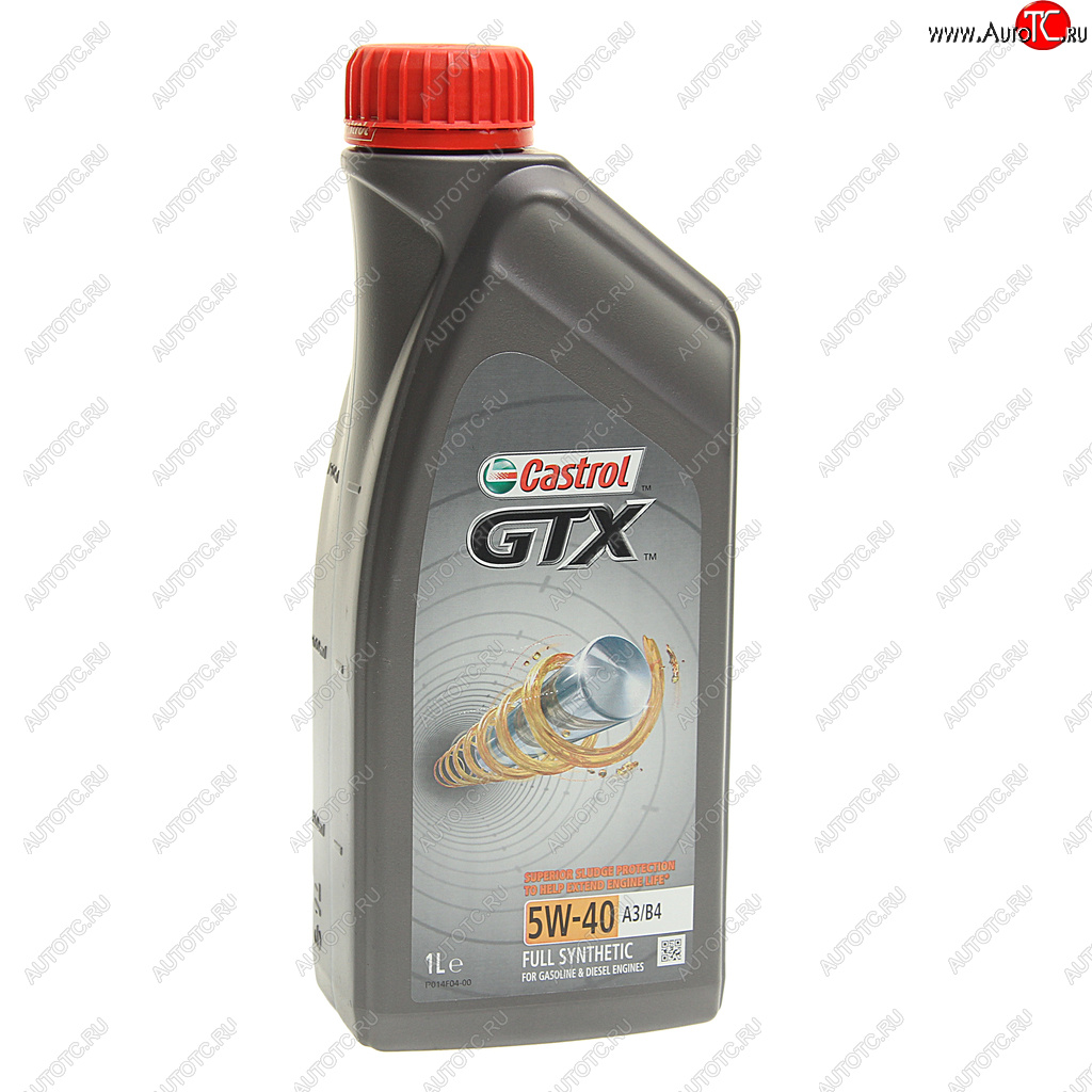 Масло моторное GTX ULTRACLEAN A3B4 5W40 синт.1л CASTROL 15b9f6