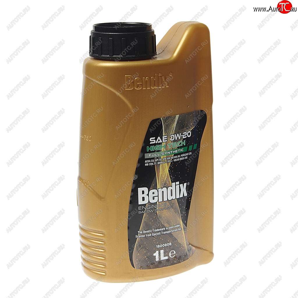 Масло моторное HIGH TECH C5/SP 0W20 синт.1л BENDIX BENDIX 180080b 180080b