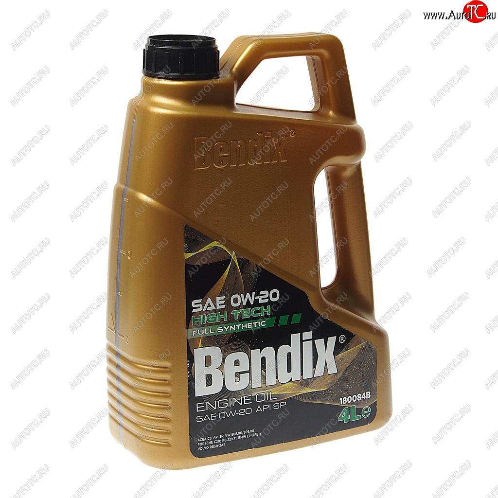 Масло моторное HIGH TECH C5/SP 0W20 синт.4л BENDIX BENDIX 180084b 180084b