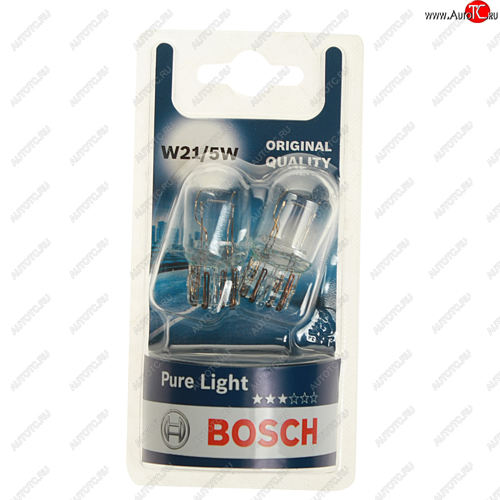 Лампа 12V P215W BAY15d блистер (2шт.) Pure Light BOSCH 1987301079