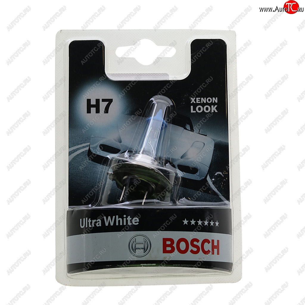 Лампа 12V H7 55W PX26d блистер (1шт.) Ultra White (замена для 1987301090) BOSCH 1987301153