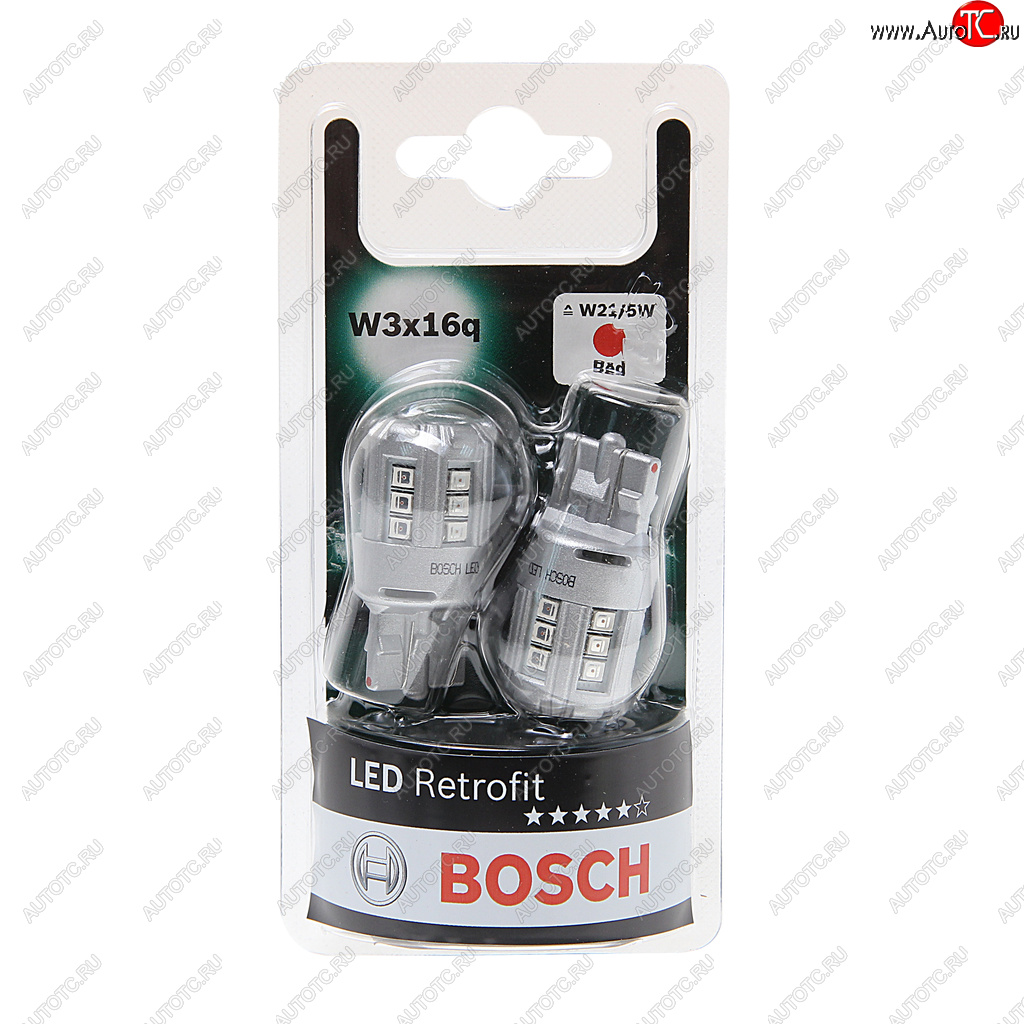 Лампа светодиодная 12V W215W W2.5х16q блистер (2шт.) Retrofit BOSCH 1987301525