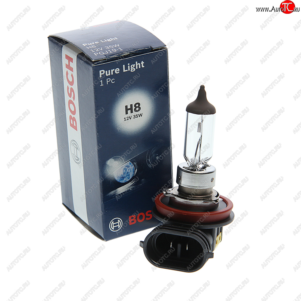 Лампа 12V H8 35W PGJ19 Pure Light BOSCH 1987302081