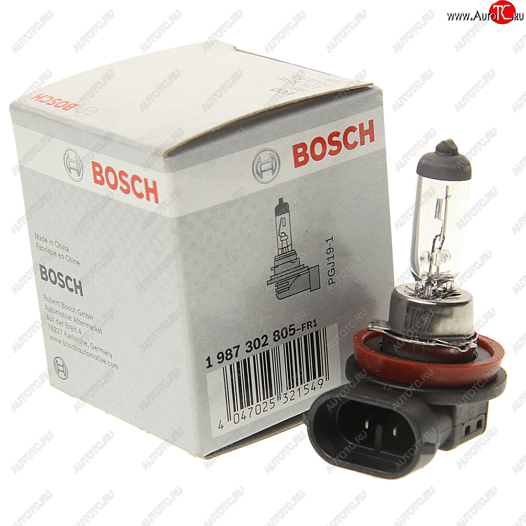 Лампа 12V H8 35W PGJ19-1 Eco BOSCH 1987302805