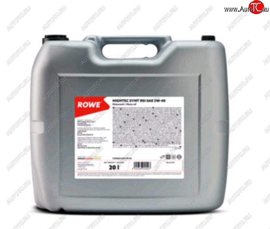 Масло моторное HIGHTEC SYNT RSi A3/B4/SN/CF 5W40 синт.20л/17.1кг ROWE ROWE 20068-0200-99 20068-0200-99