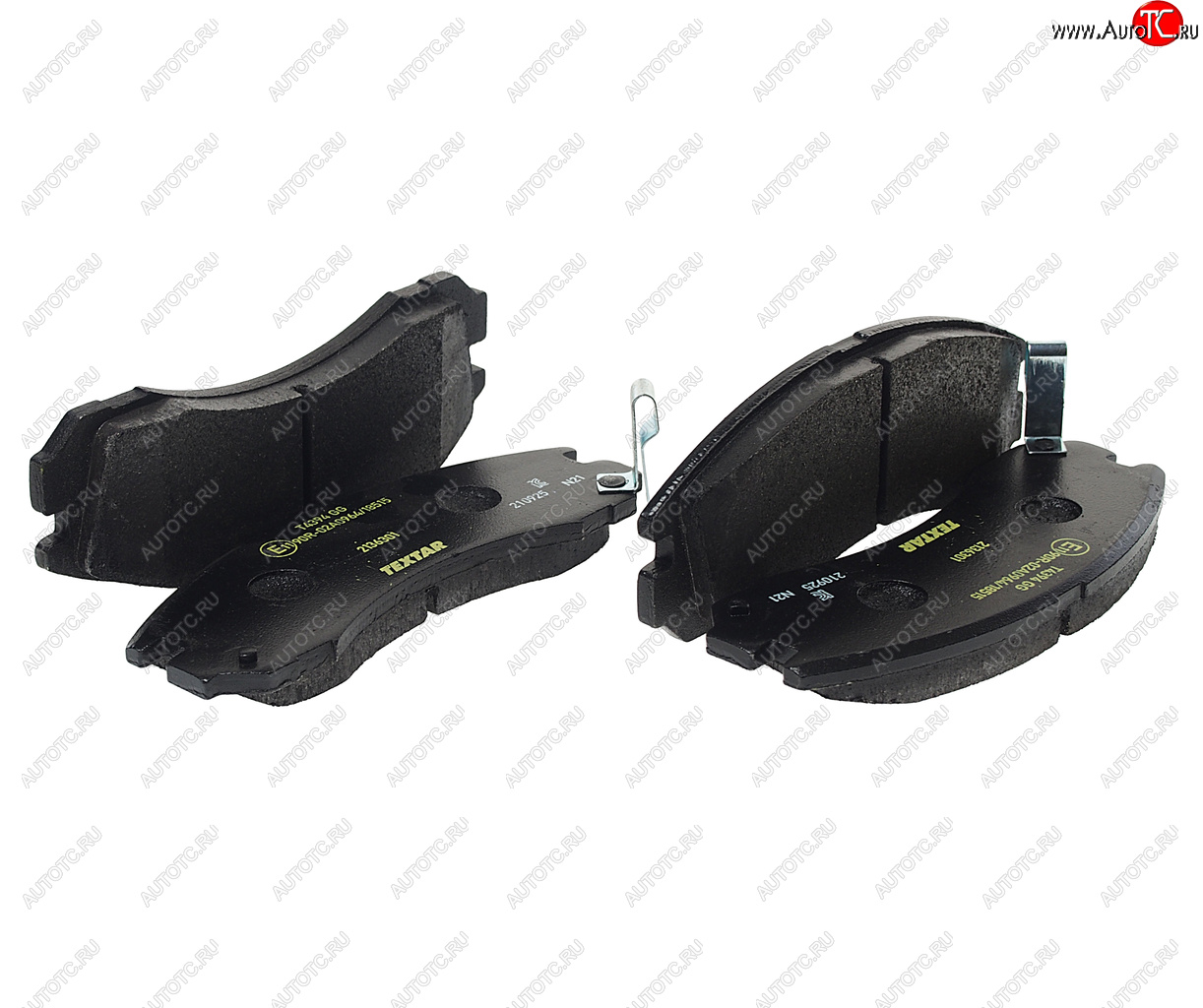 Колодки тормозные PEUGEOT 4007 CITROEN C-Crosser MITSUBISHI Outlander (03-) передние (4шт.) TEXTAR TEXTAR 2136301 2136301