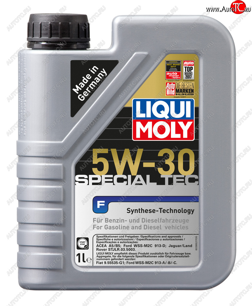 Масло моторное SPECIAL TEC F A5B5 5W30 синт.1л LIQUI MOLY 2325