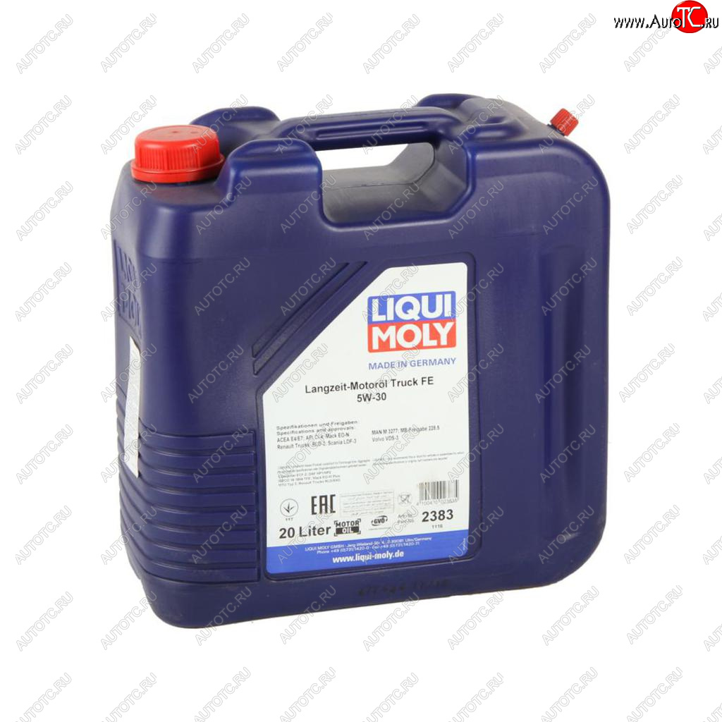 Масло дизельное HC LANGZEIT-MOTOROIL Truck FE E4E7 5W30 синт.20л LIQUI MOLY 2383