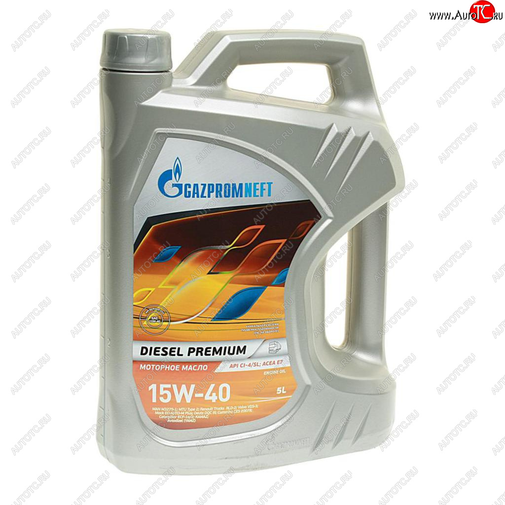 Масло дизельное DIESEL PREMIUM CI-4SLE7E5 15W40 мин.5л GAZPROMNEFT 2389901342