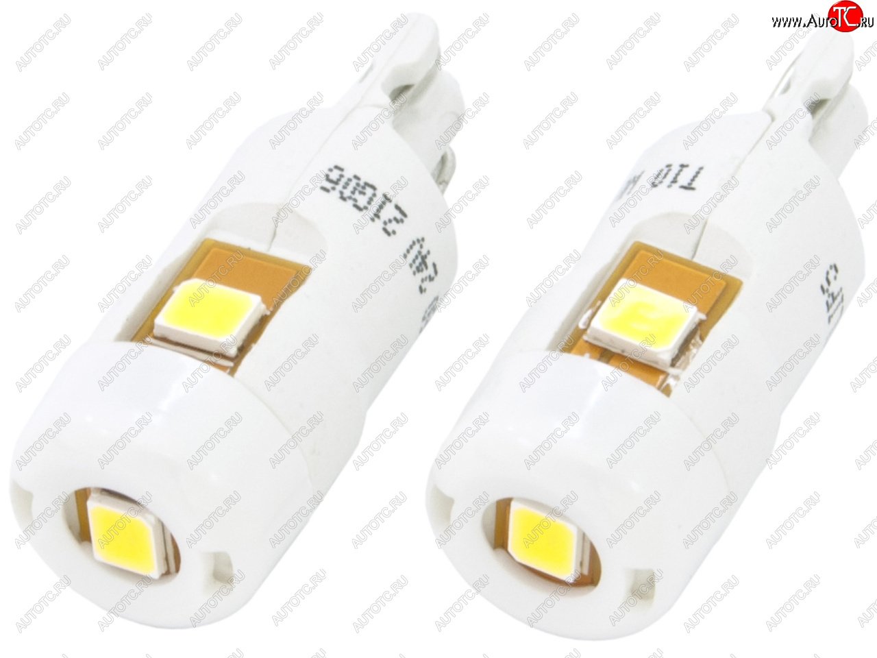 Лампа светодиодная 24V W5W T10W W2.1х9.5d 4000K 110Лм (2шт.) Led White Ultinon Pro6000 PHILIPS PHILIPS 24961wu60x2 24961wu60x2