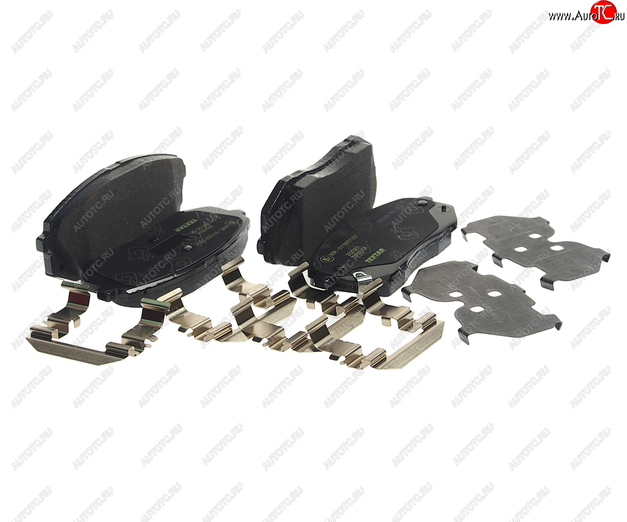 Колодки тормозные HYUNDAI ix35 (10-),Sonata (10-) KIA Sportage (10-) передние (4шт.) TEXTAR TEXTAR 2520501 2520501