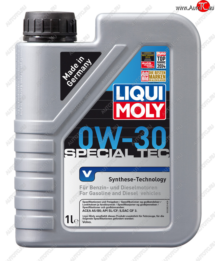 Масло моторное SPECIAL TEC VOLVO 0W30 синт.1л LIQUI MOLY 2852