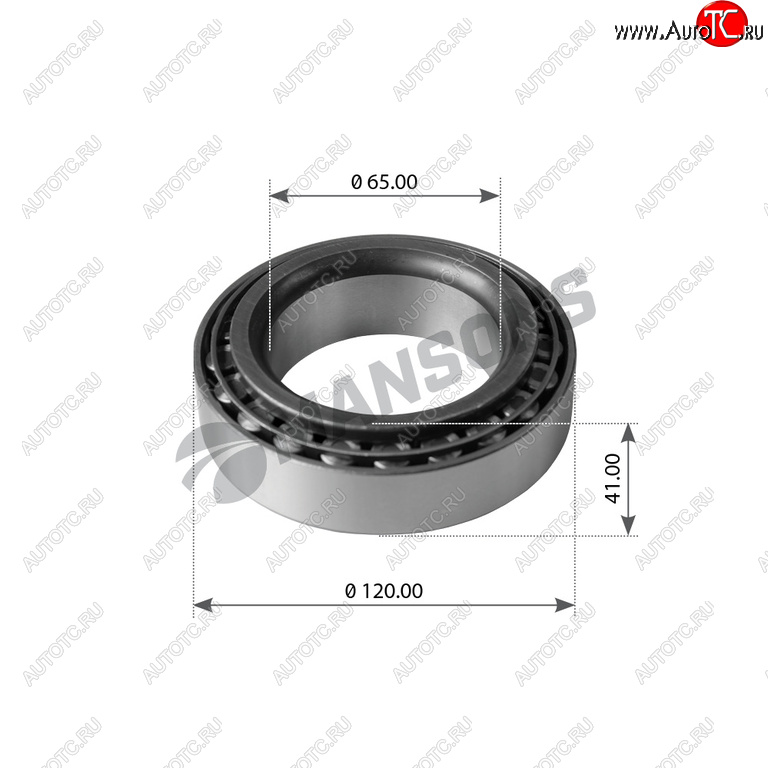 Подшипник ступицы BPW SAF ROR TM наружный (SN420,360,300.10-12т) (41х65х120мм) MANSONS 300.004