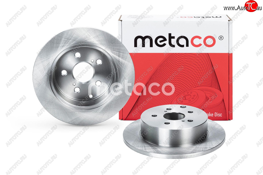 Диск тормозной VW Golf 5,6 AUDI A3 SKODA Octavia (1Z,5E),Yeti задний (1шт.) METACO 3060-479