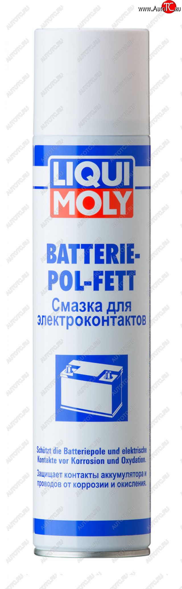 Смазка для клемм аккумулятора, защита от коррозии аэрозоль 300г LIQUI MOLY 3141