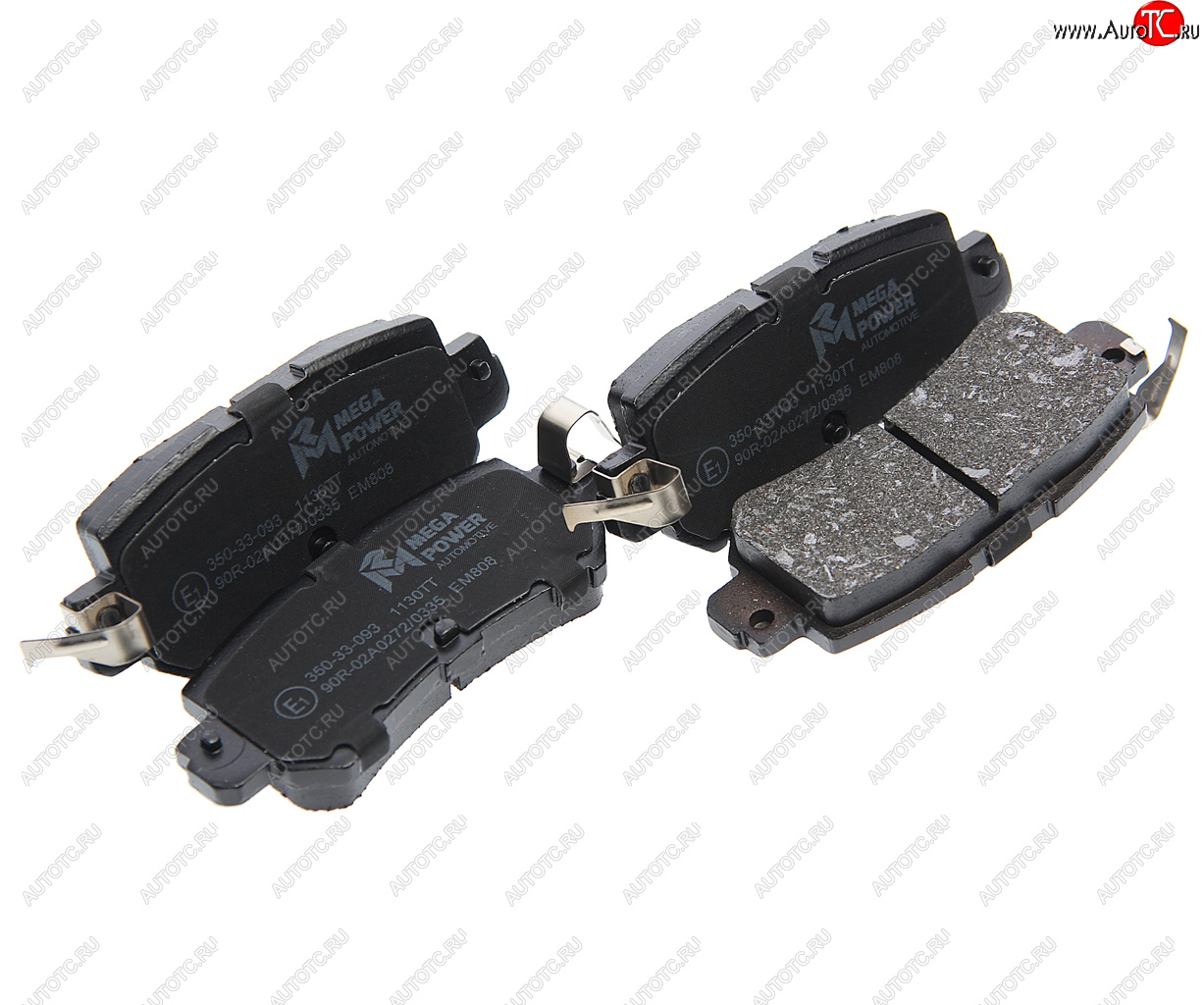 Колодки тормозные MAZDA CX-5 (11-) задние (4шт.) MEGAPOWER 350-33-093