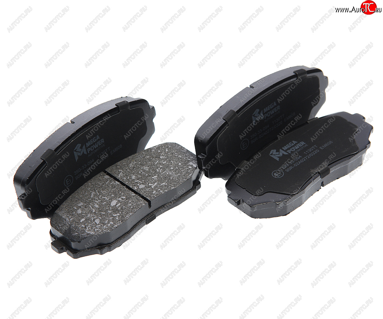 Колодки тормозные MAZDA CX-9,CX-7 (07-) передние (4шт.) MEGAPOWER 350-33-094