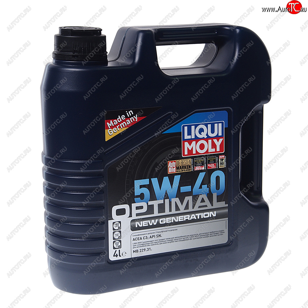 Масло моторное OPTIMAL New Generation 5W40 синт.4л LIQUI MOLY 39033