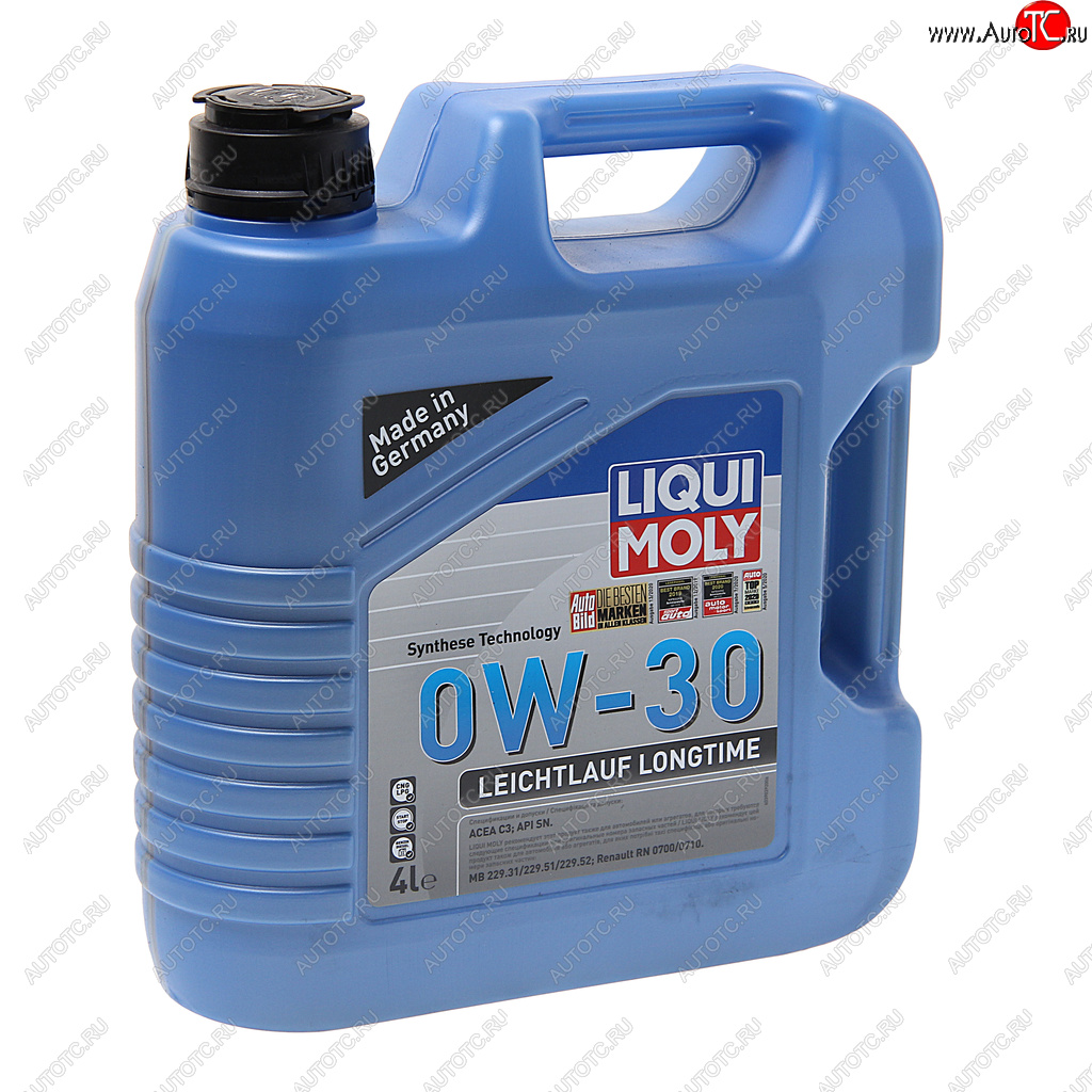 Масло моторное LEICHTLAUF LONGTIME HC-синт.4л 0W30 LIQUI MOLY LIQUI MOLY 39039 39039