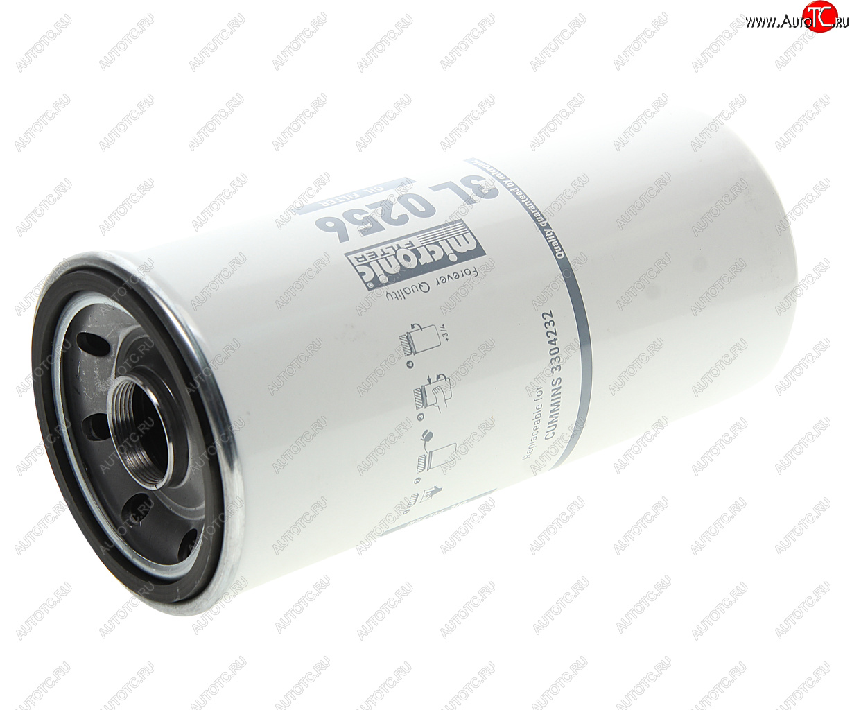 Фильтр масляный VOLVO KOMATSU (дв.CUMMINS) MICRONIC FILTER 3l0256