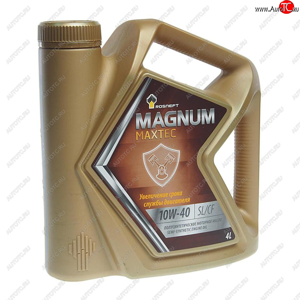 Масло моторное MAGNUM Maxtec 10W40 SLCF псинт.4л РОСНЕФТЬ 40814742