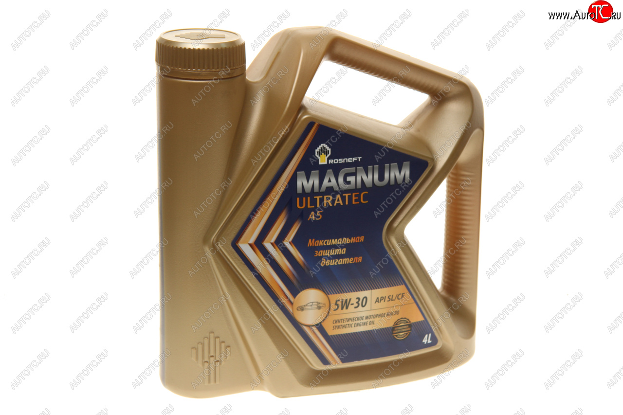 Масло моторное MAGNUM Ultratec A5 5W30 SLCFA5B5 синт.4л РОСНЕФТЬ 40816542