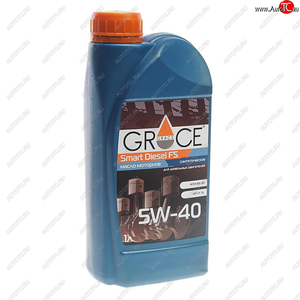 Масло дизельное Smart Diesel FS 5W40 синт.1л GRACE 4603728811895