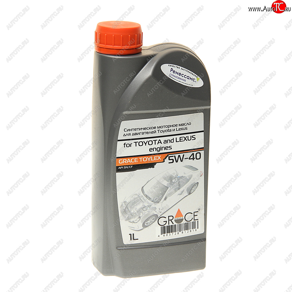 Масло моторное для TOYOTA LEXUS Toylex 5W40 синт.1л GRACE GRACE 4603728812816 4603728812816